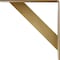 Ekena Millwork Traditional Steel Bracket, Hammered Gold 2"W x 14"D x 14"H BKTM02X14X14TRHGO - alternate 10
